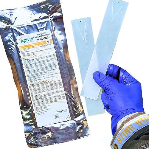 Miniatura 10 de Apivar Varroa Mite Treatment with Easy Rip Strips (60)
