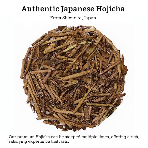Miniatura 2 de SUGIMOTO TEA Té verde tostado japonés Hojicha Hoja suelta 2.0 oz (57 g) Paquete de 3