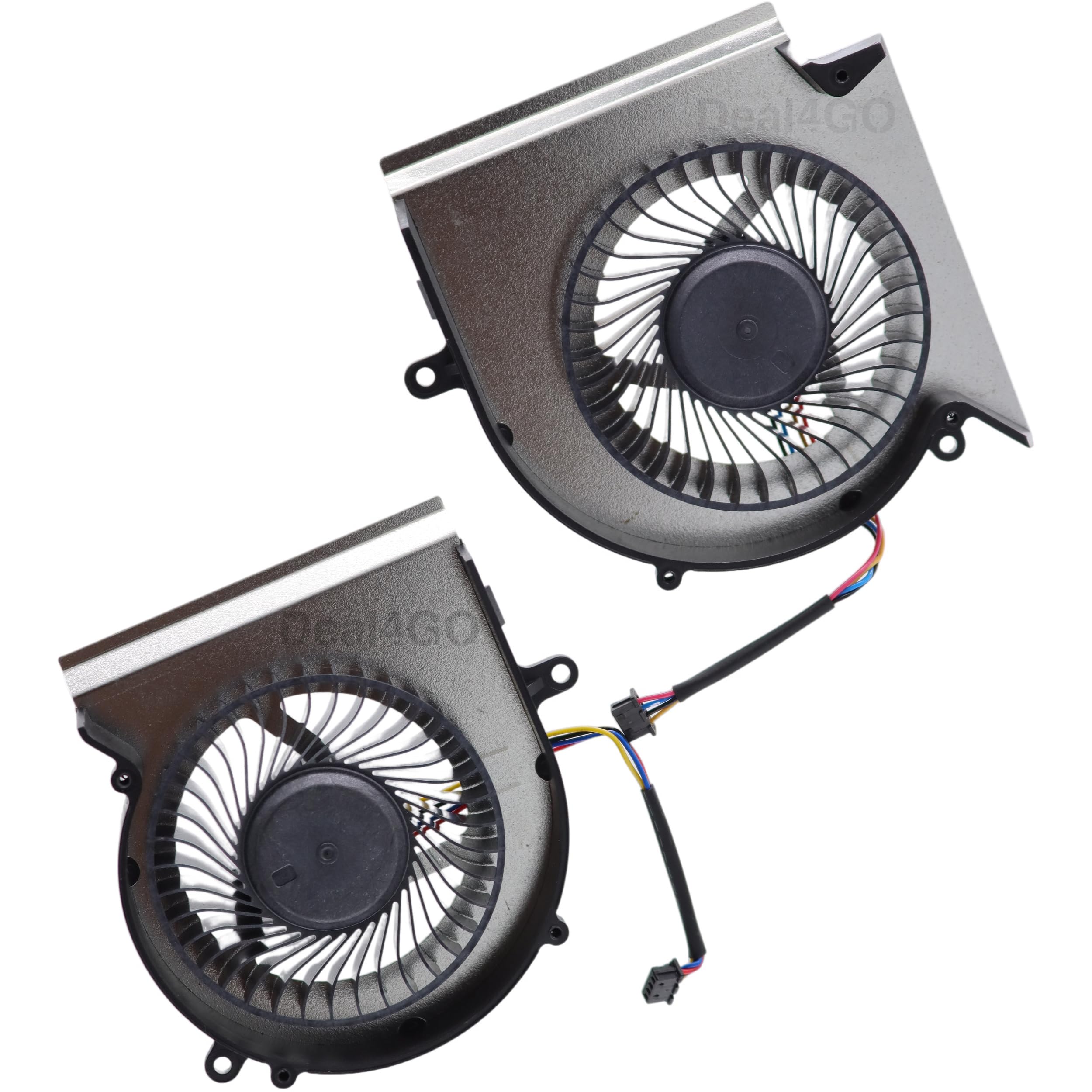 Deal4GO Ventilador de refrigeración gráfica CPU y GPU de repuesto para MSI GL65 Leopard 10SFK-062 GE65 GP65 WE65 MS-16U5 MS-16U7 MS-16U8