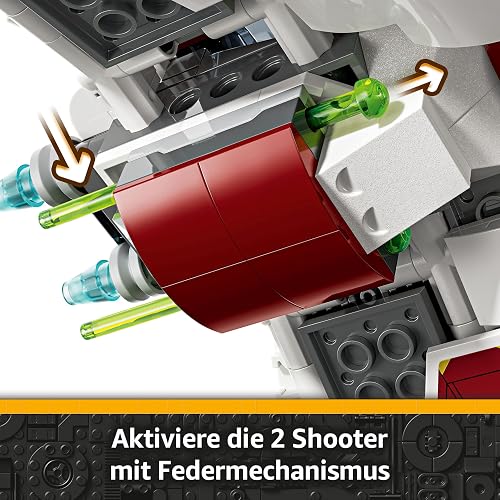 LEGO Star Wars 75401 Le Jedi Interceptor d’Ahsoka - Inclut Skywalker avec Sabres Laser et droïde R7-A7 - Jeu de Construction avec Chasseur à Construire pour garçons dès 8 Ans, Fans de The Clone Wars - 4