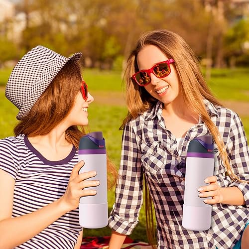 Miniatura 6 de 2 botas de silicona para botella de agua Owala de 24 onzas, 32 onzas, 40 onzas, funda protectora antideslizante para botellas de acero inoxidable,