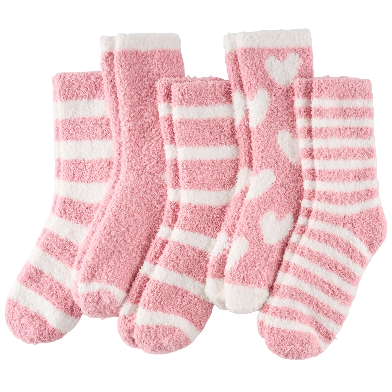 Fuzzy Socks for Women, Plush Warm Fluffy Gifts for Women, US 5-11