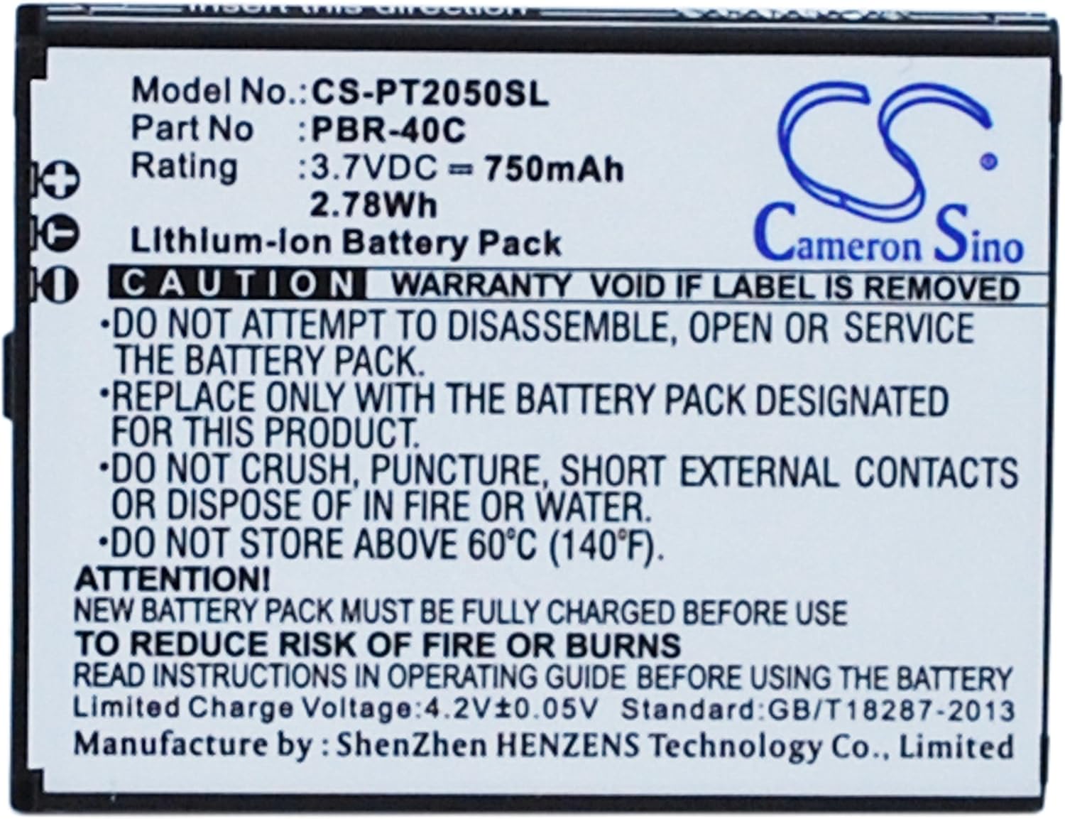 btr291b batteria per pantech