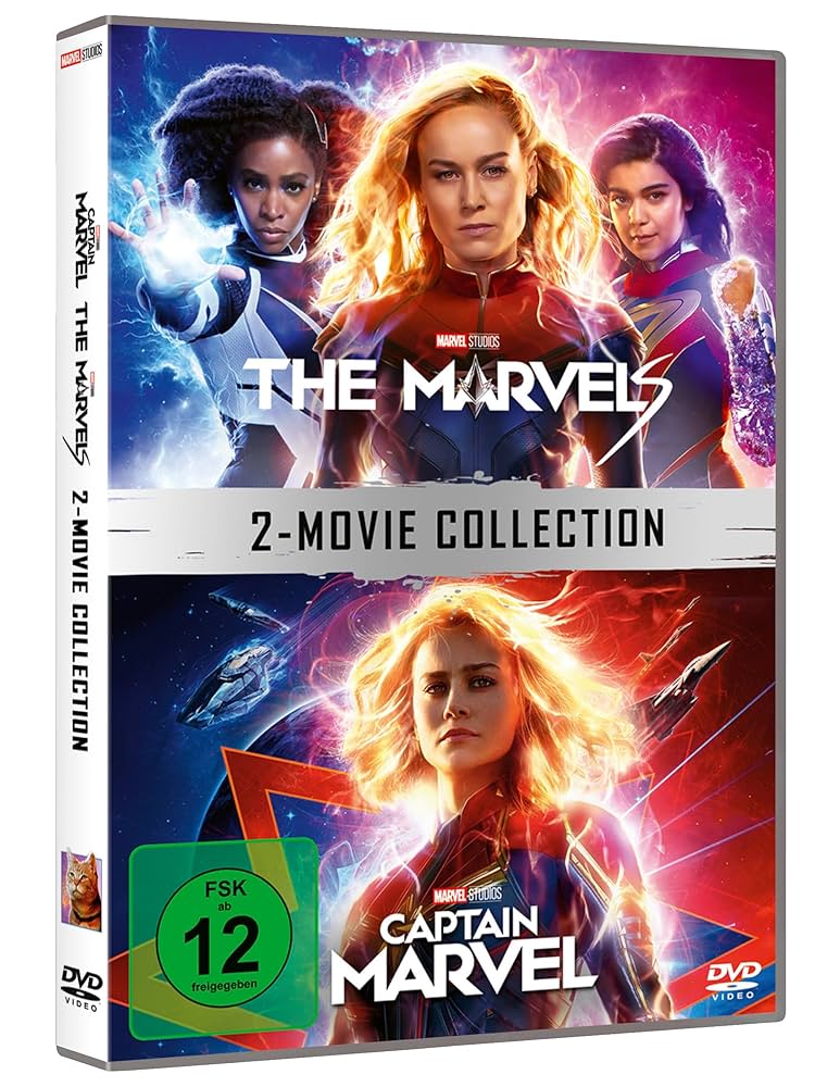Amazon.co.jp: The Marvels / Captain Marvel 2-Movie