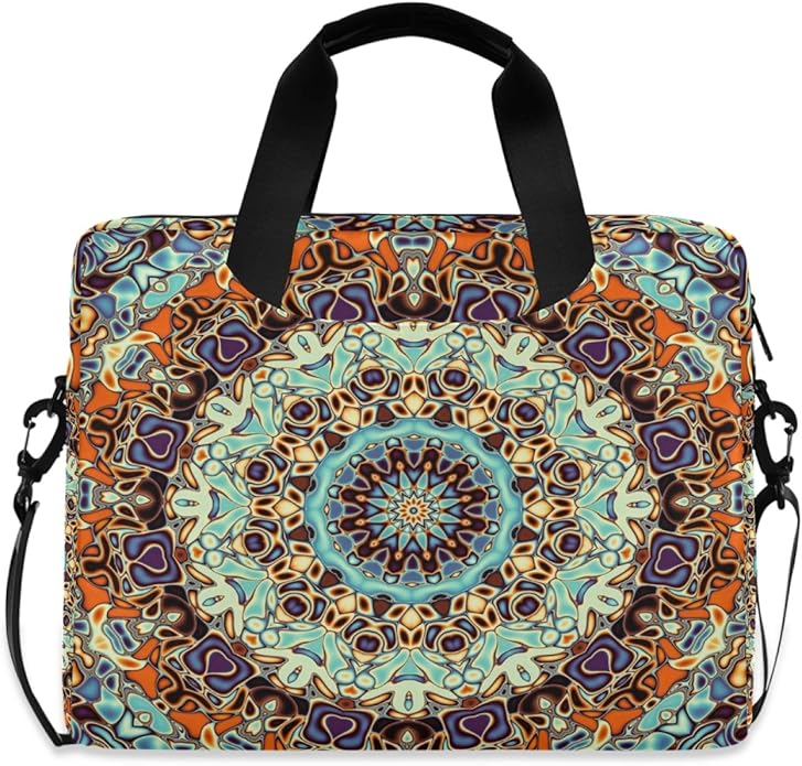Borsa Per PC Portatile Funky Planet In Neoprene 15-15,6 Pollici – Custodia Impermeabile Con Tracolla Regolabile, Design Moderno