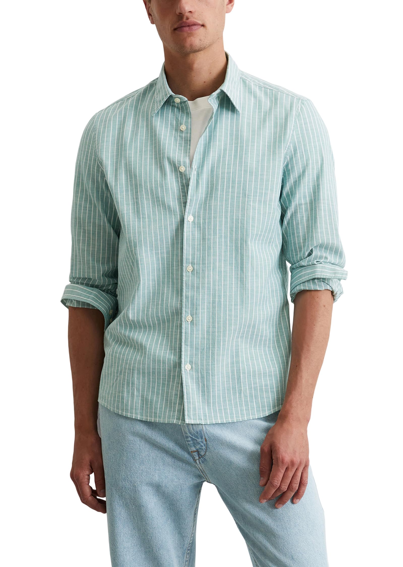 Marc O'Polo Men's 526721042358 Shirt, L47, XS
