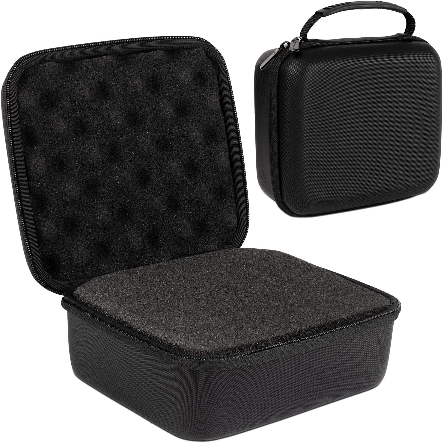 Protective Hard Case With Customizable Foam - Lightweight Hard Shell Case for Electronics, Cosmetic, Makeup & More - EVA Protection (7.5" x 6.5" x 3.75")