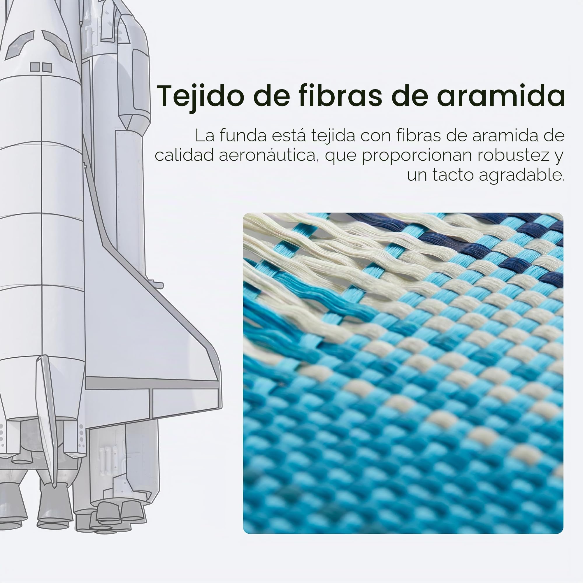 PITAKA Funda magnética para Samsung Z Fold7 en fibra de aramida ligera y delgada, antideslizante, con textura 3D extrema efecto fibra de carbono [Funda ultradelgada] Negro