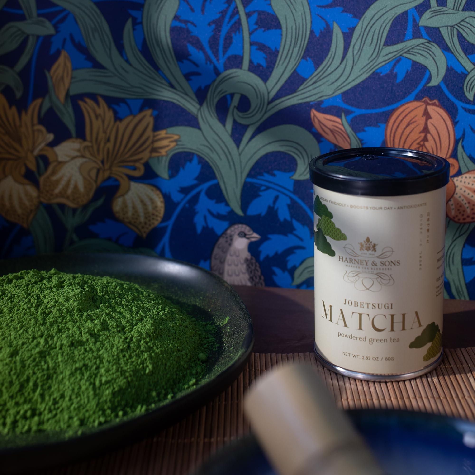 Amazon.com: Harney & Sons Matcha Jobetsugi, 80 gram tin, Thin