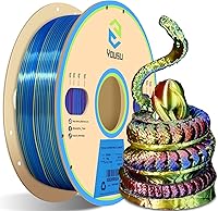 Vista 12 de Yousu - Filamento PLA de seda 1.75mm, filamento para impresora 3D de coextrusión de doble color, compatible con la mayoría de impresoras 3D, seda