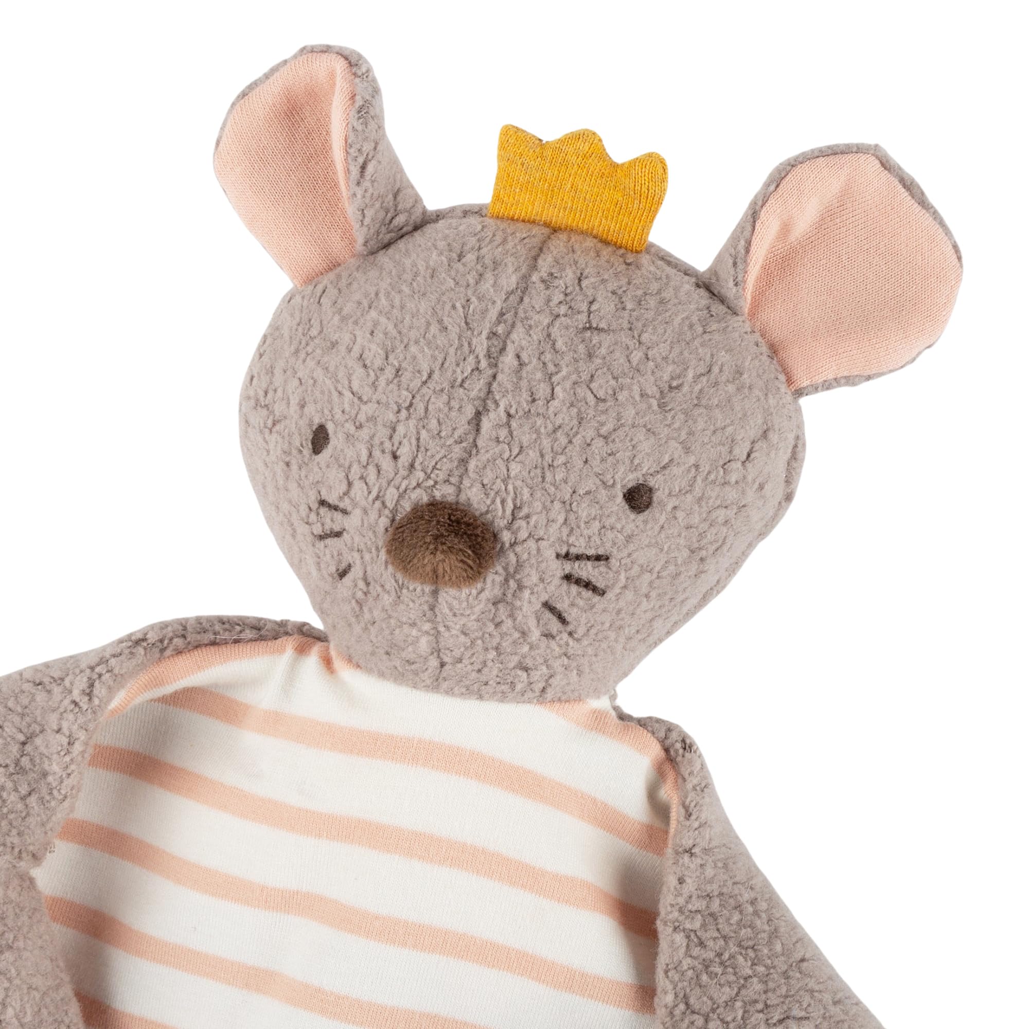SIGIKID Kuscheltier & Schnuffeltuch niedliche Maus Schmusetuch Kuscheltuch rosa Spielen Kuscheln Trösten Unisex Hochwertig Erstausstattung Geburt
