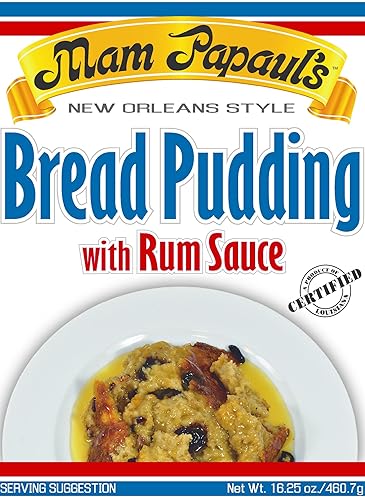 Mam Papaul's Bread Pudding with Rum Sauce Mix - 16.25