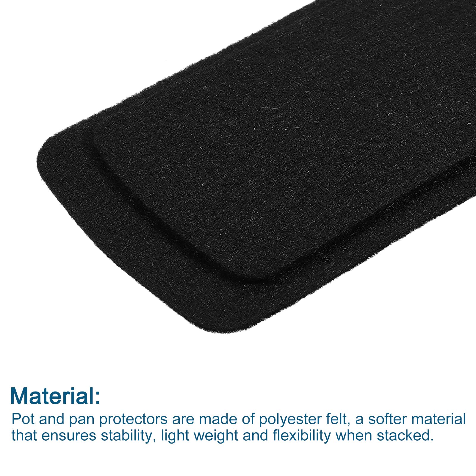 Amazon｜uxcell ポットとパンの保護具 3個セット 380mm 15