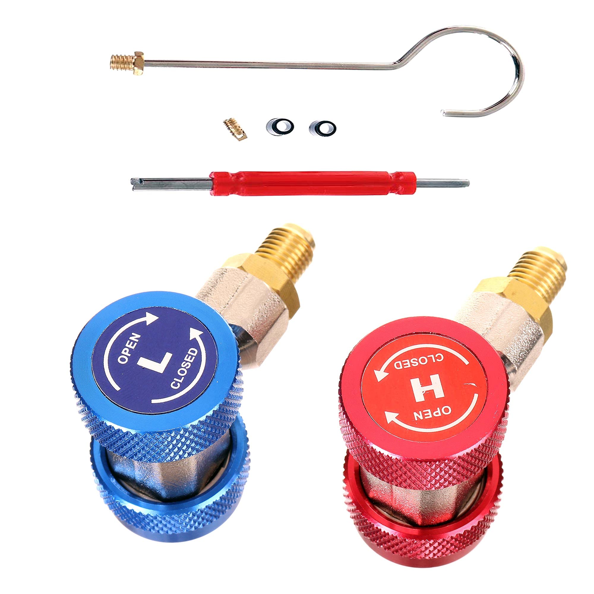 Réfrigérant automatique R-134A de kit de jauge de collecteur de climatisation