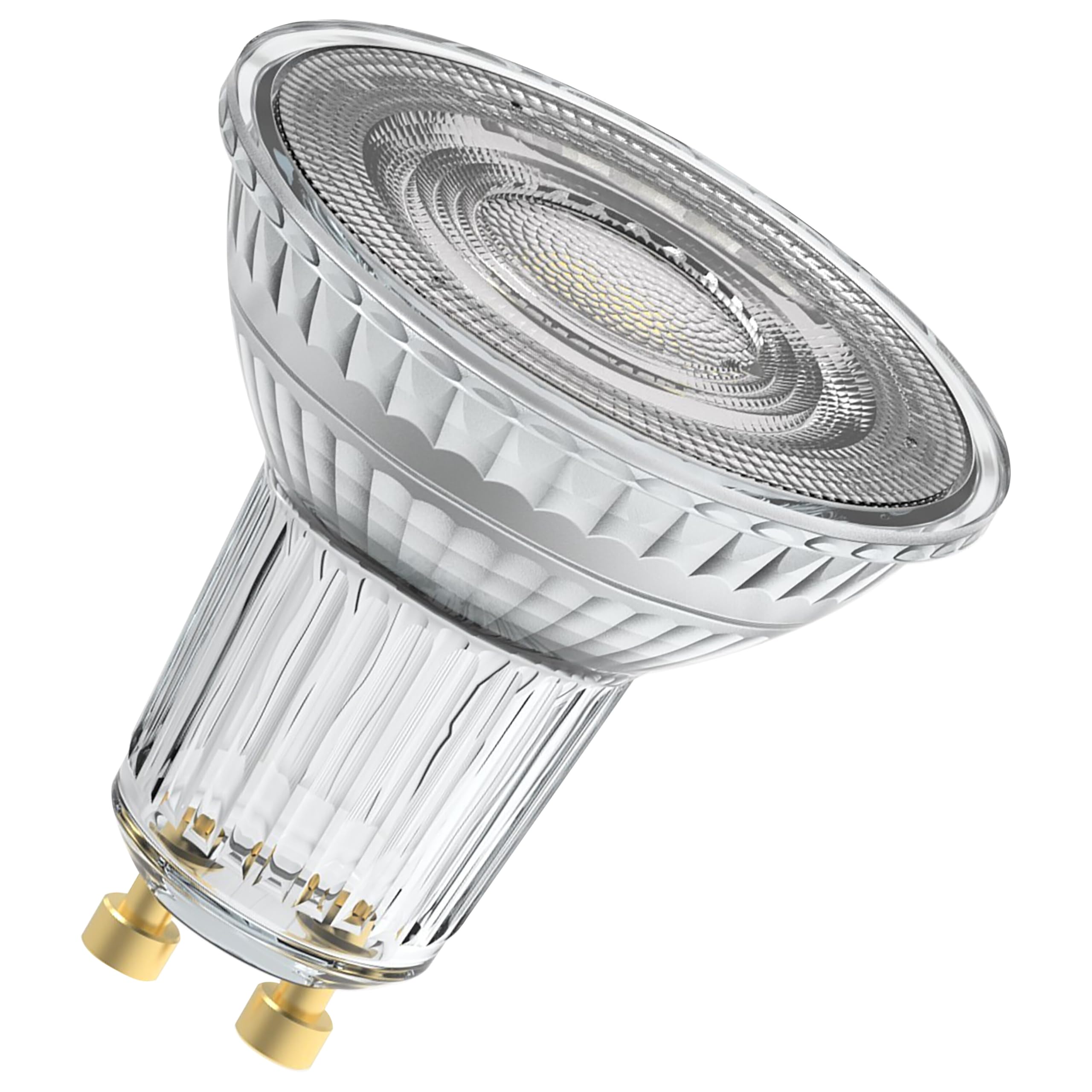 OSRAM LED Spot Superstar PAR16 Dimmable Reflector, 2700 K, Warm White, 2.4 W, GU10, 36°, 230 lm, Clear, for Spotlights, Accent Lighting, 15,000 Hours
