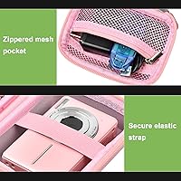 Vista 6 de Funda para cámara digital compatible con VAHOIALD FHD 1080P/ para CAMKORY Digital Point and Shoot/para KODAK PIXPRO FZ45-BK 16MP Vlogging