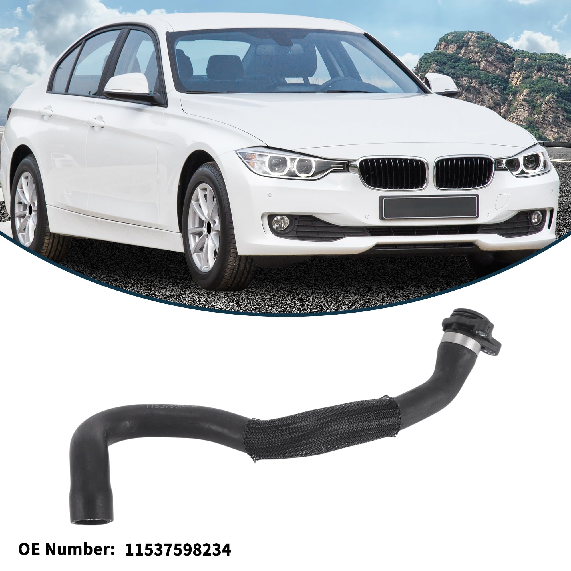 Manguera Para Coche Compatible Con M2 2016 2017 2018 335i 435i GT Para XDrive 2014 2015 2016 Manguera De Radiador Tubo Instalado 11537598234