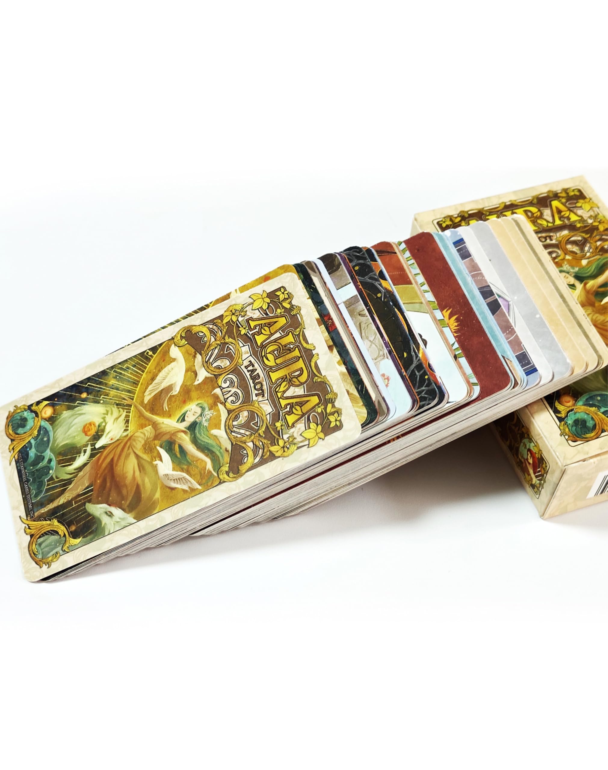 Aura Tarot(Portable Version),78 Tarot Deck,Fortune Telling Game