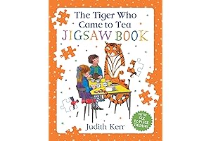 The Tiger Who Came To Tea Jigsaw Book