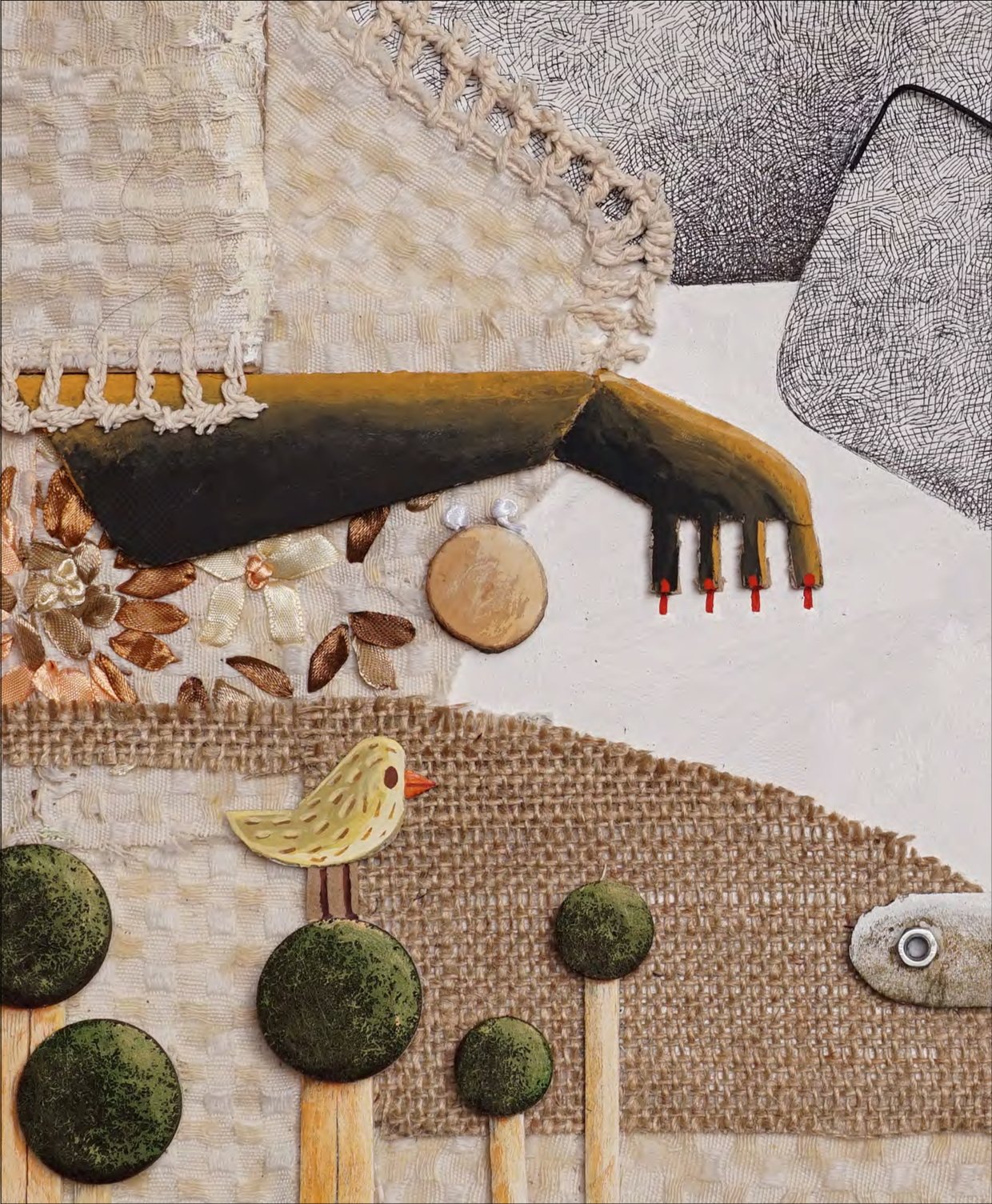 Esplorando il collage e altre tecniche miste