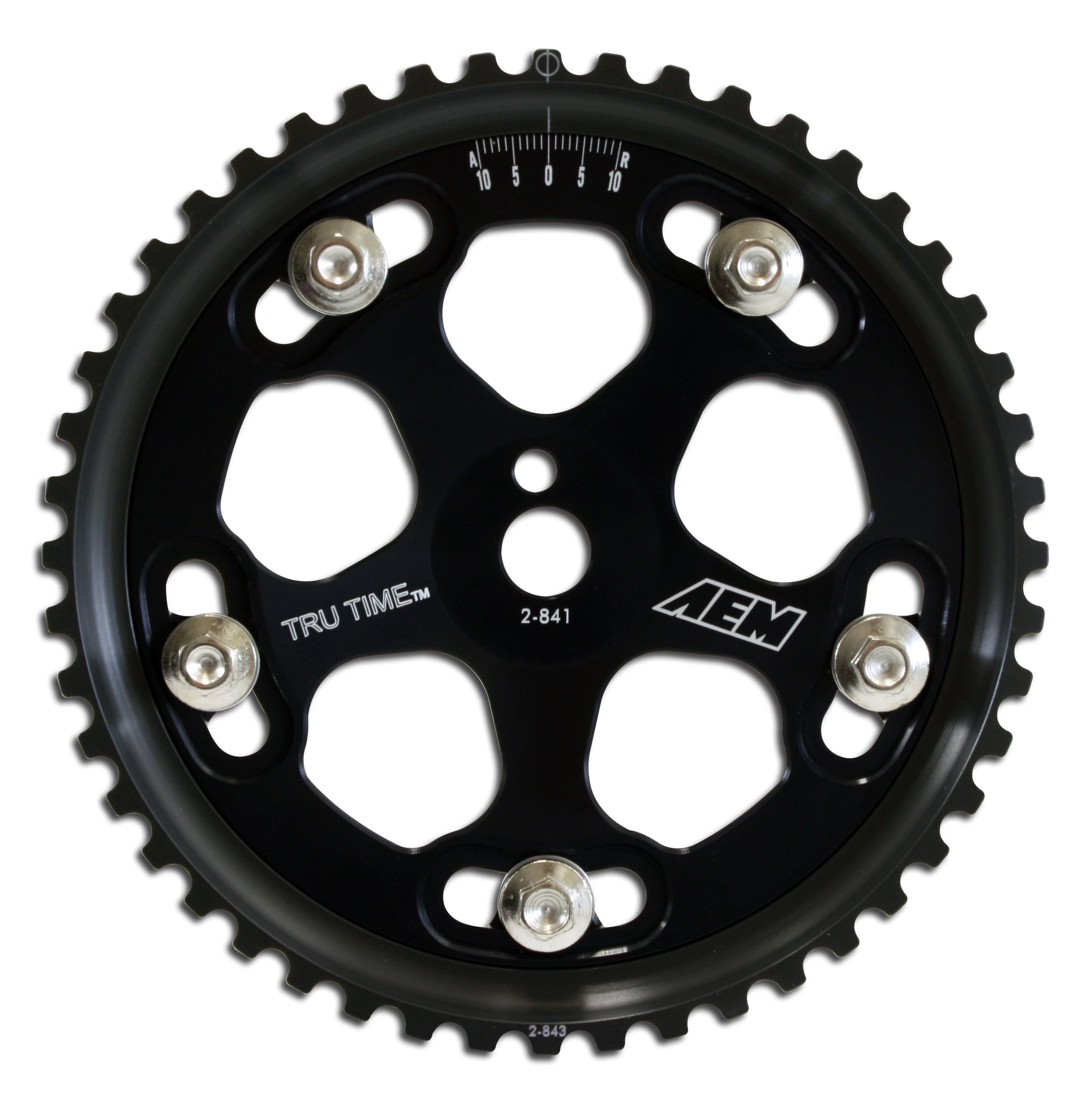 AEM 23-831BK Black Tru-Time Adjustable Cam Gear : Automotive