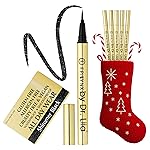 EPILYNX Liquid Eyeliner - Hypoallergenic Eyeliner with Fine Brush Tip, Long-Lasting Waterproof Eye Liner - Cruelty-Free, Vegan, Hypoallergenic, Gluten-Free, Smooth Liquid Eye Liner, Shimmer Black 2mL