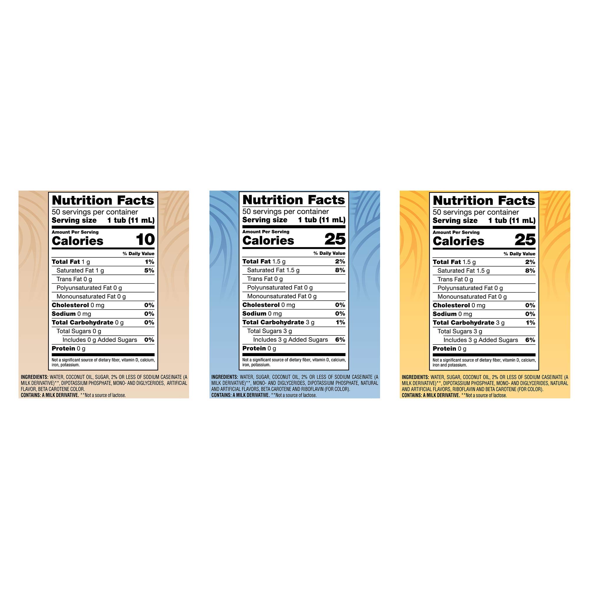 Nestle Coffee mate Creamer Singles Variety Pack, Original, French