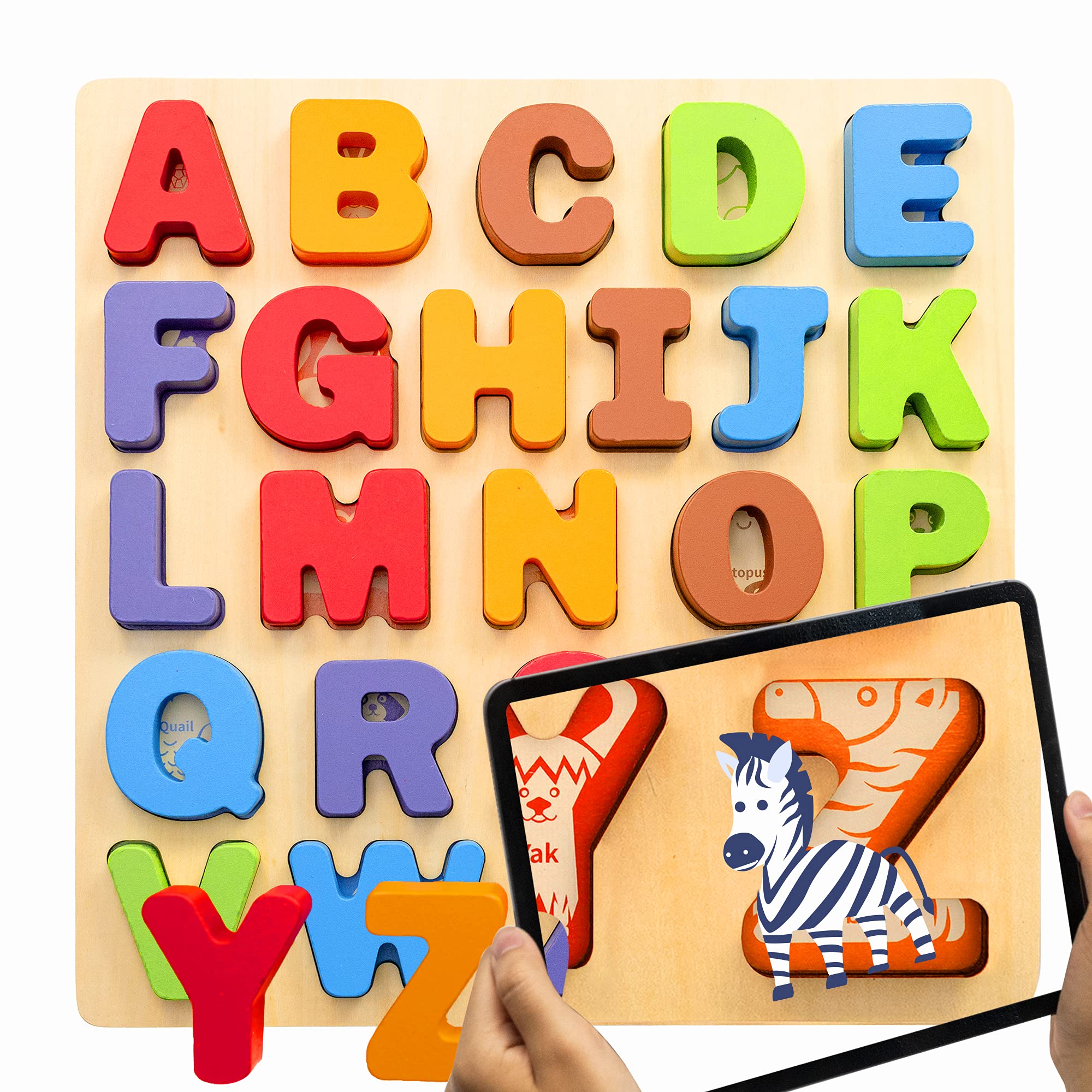 Montessori Toddler Toys. Puzzle Board 
