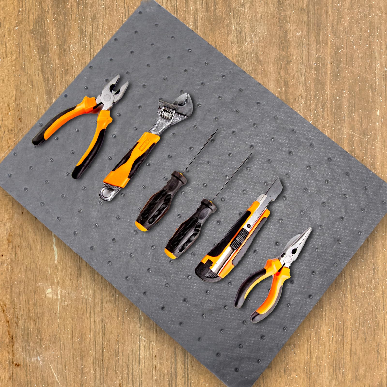 Ölsaugtücher Universelle, Ölbindematte 30 Pcs, Ölpflegematte, Saugmatte für Öltropfen Ölabsorbierende Polster/Matten für Werkstatt Garage, Verschüttete Flüssigkeiten auf Wasserbasis, Öl 25x33cm