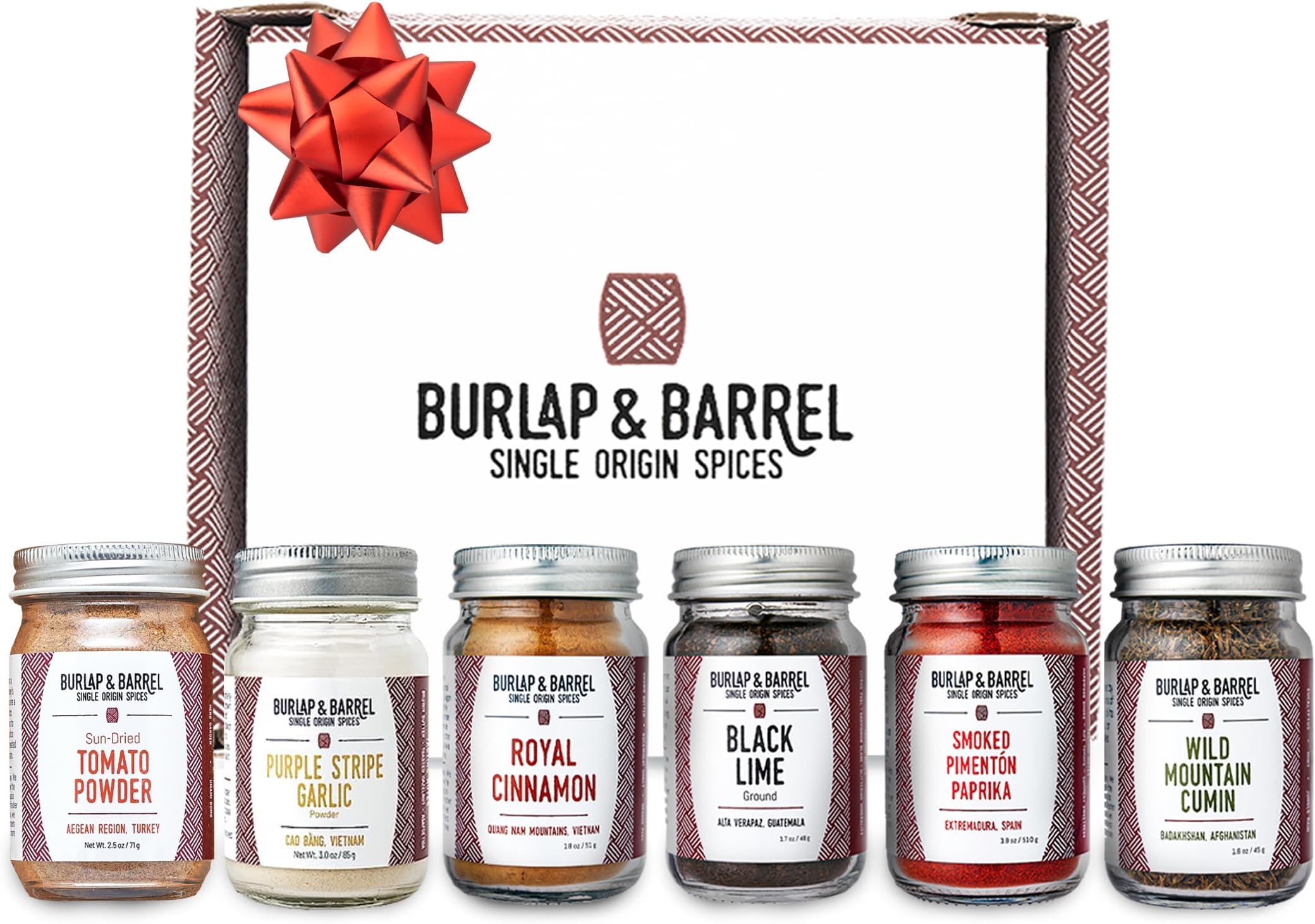 Burlap & Barrel 6Pack Spice Gift Set As Seen On Shark