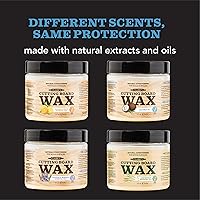 Vista 8 de CLARK'S Cera para tabla de cortar, mantequilla de madera 2 en 1 y aceite de coco orgánico con cera de abejas para utensilios de cocina de madera