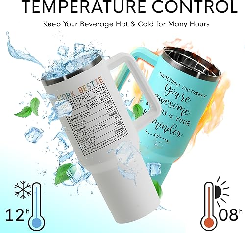 Miniatura 4 de MAHOMAY Regalos de trabajo para mujeres, regalos divertidos para compañeros de trabajo, amigos, mujeres, mejores amigas pensadas, agradecimiento a