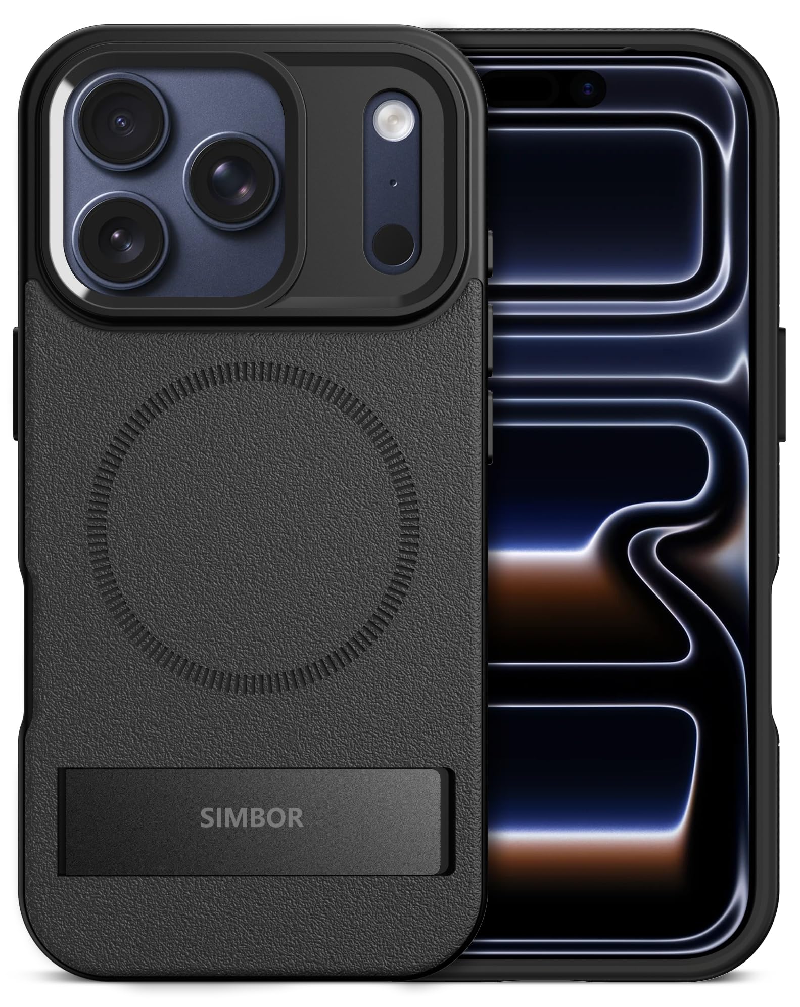 Magnetic Phone Case For IPhone 17 Pro Max, Classic Business Shockproof Protective Compatible With MagSafe Charging PU Leather Back Case For Men Women
