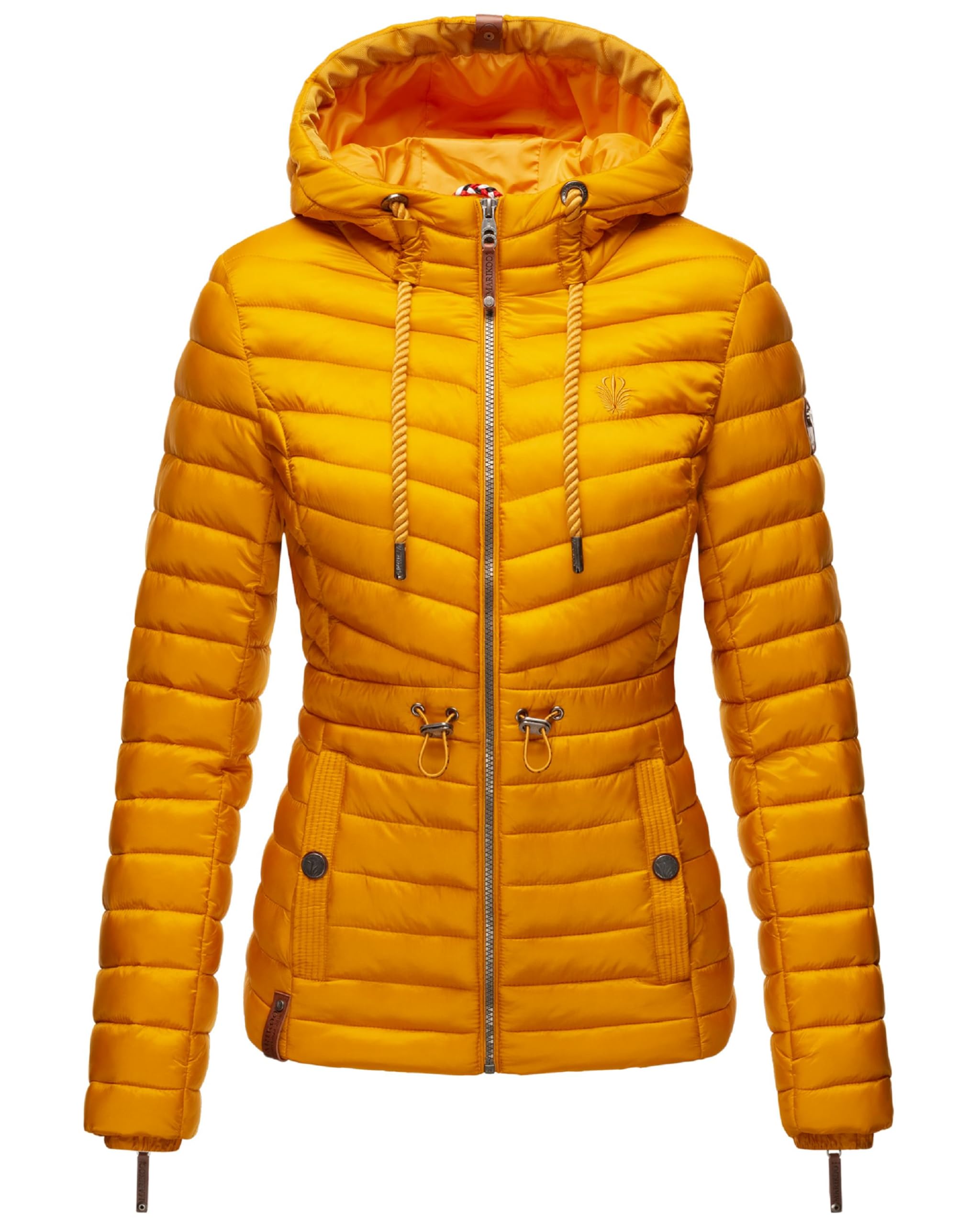 MARIKOO Aniyaa Veste mi-saison légère matelassée à capuche pour femme