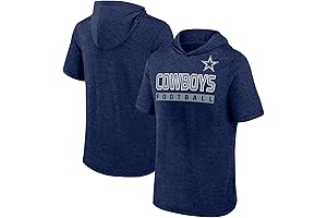 Dallas Cowboys Fanatics Men's NFL Push Short Sleeve Pullover Hoodie