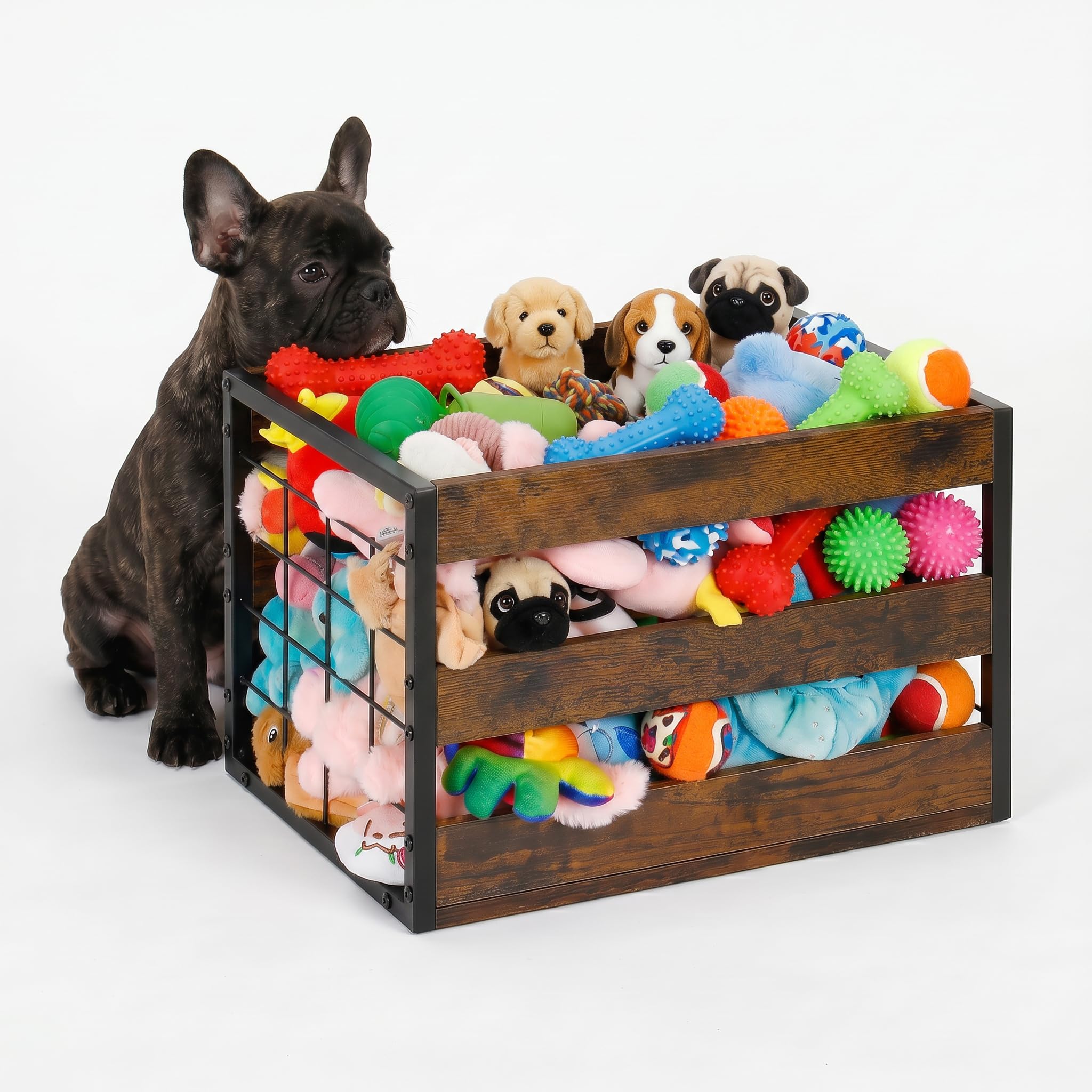 Organiseur de jouets pour chien CADUKE pour un salon toujours ordonné