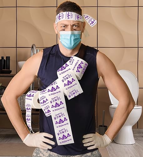 Miniatura 6 de Every Bowel Is Different - Papel higiénico impreso, divertido rollo de papel higiénico para broma, sorpresa, decoración de baño, regalo novedoso