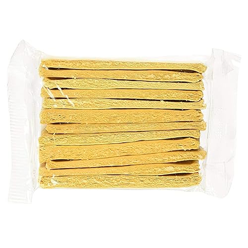 Get - BIOSPG12 Esponja francesa Pop Up para cocinaplato (paquete de 12), color marrón, 4 x 3 x 1 pulgadas