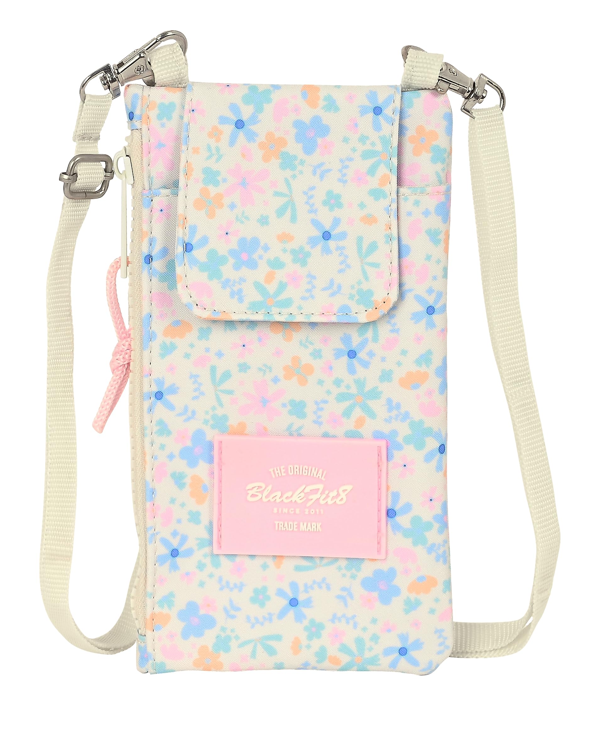 BLACKFIT8 Blossom – Mobile Phone Wallet, Standard Wallet, Comfortable and Versatile, Quality and Resistant, 19 x 10 cm, Pastel Colour, Pastel, Estándar, Casual