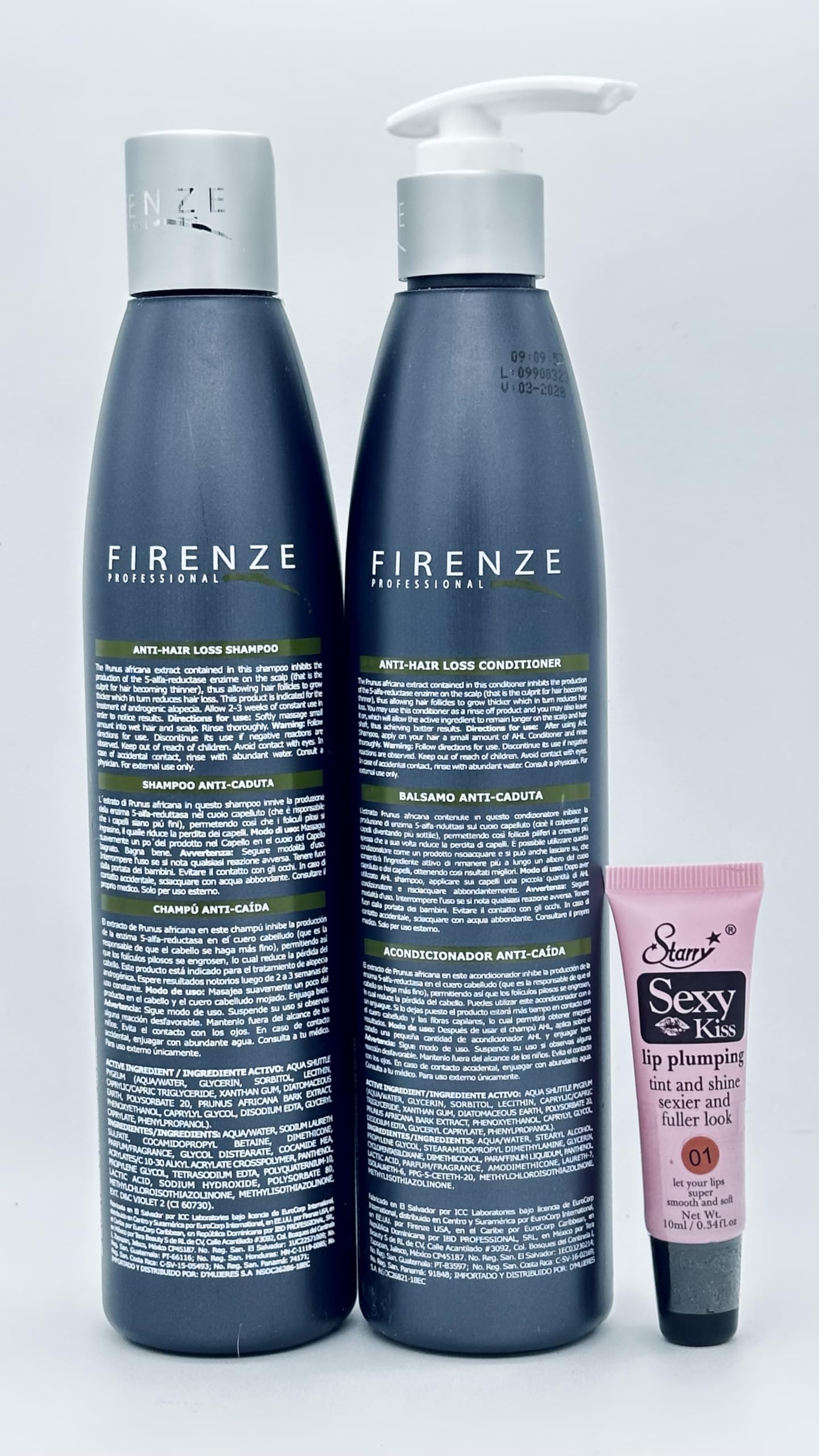 Amazon.com : Firenze Professional AHL Anti-Hair Loss Shampoo