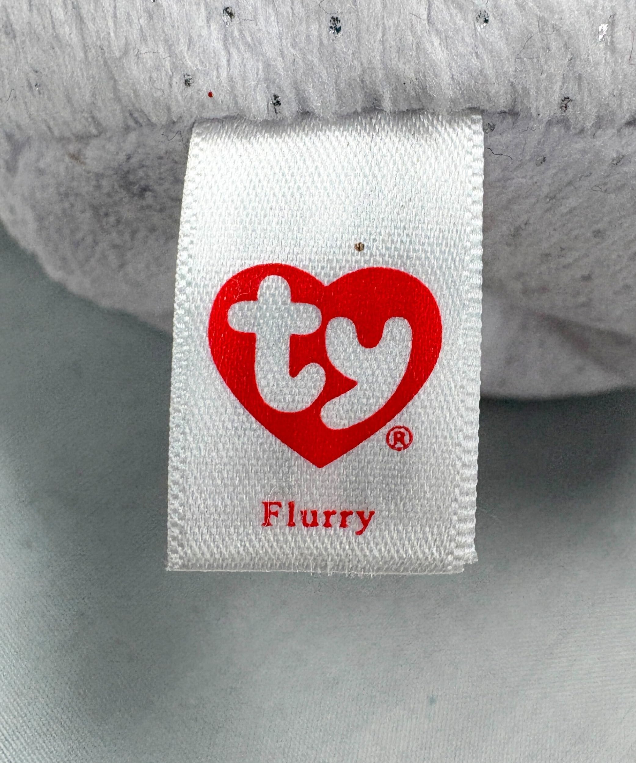 TY Flurry Snowman Xmas 2019 pluszowy biały jeden rozmiar