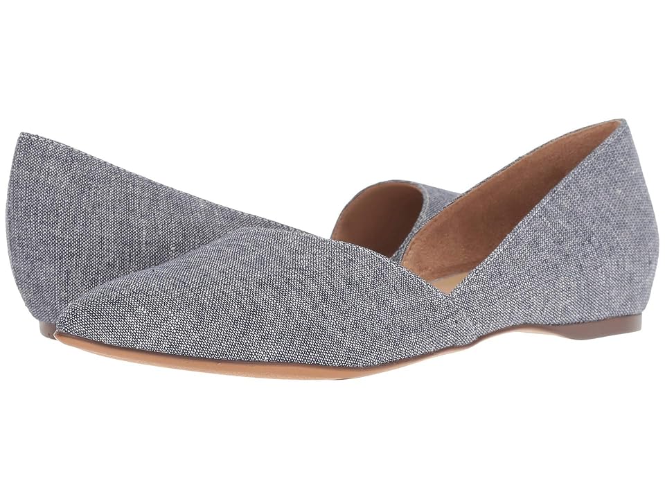 

Naturalizer Samantha (Blue Metallic Denim Fabric) Women's Flat Shoes