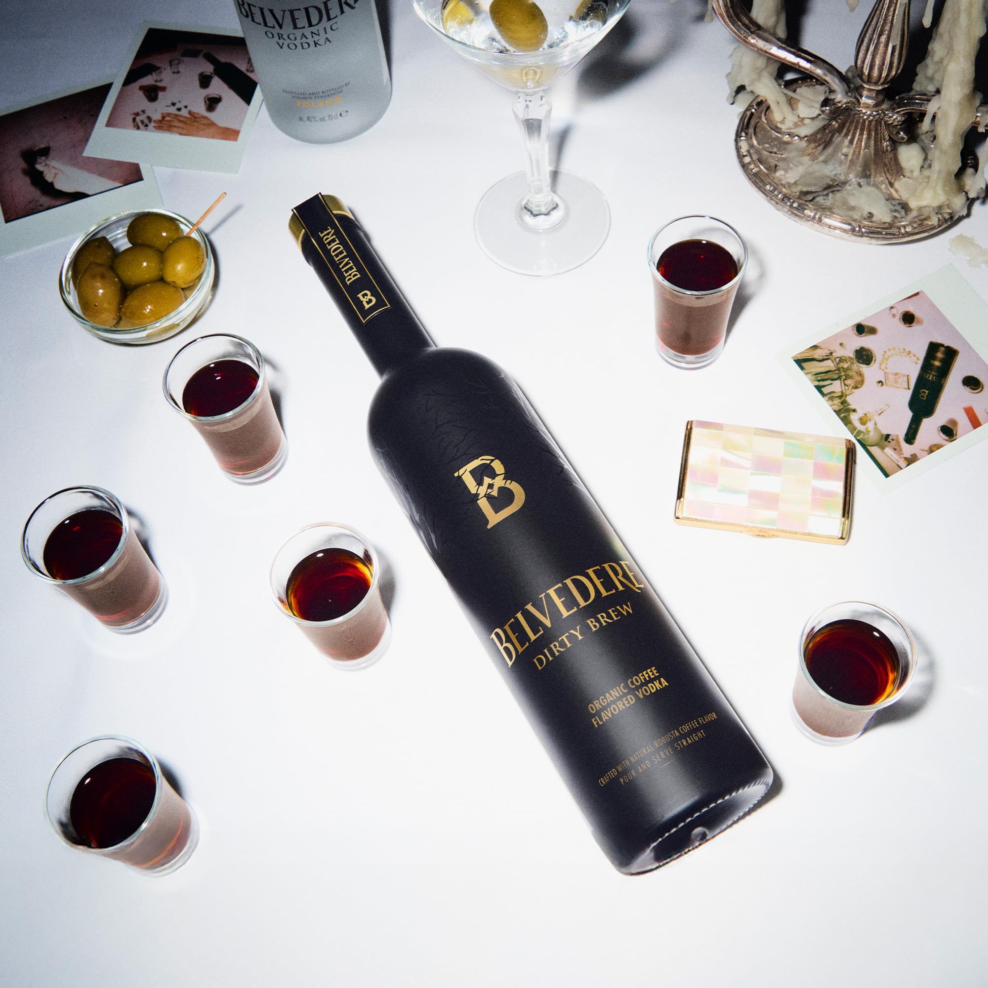 Belvedere Dirty Brew, Organic Vodka & Coffee, 70cl, 30% Vol.