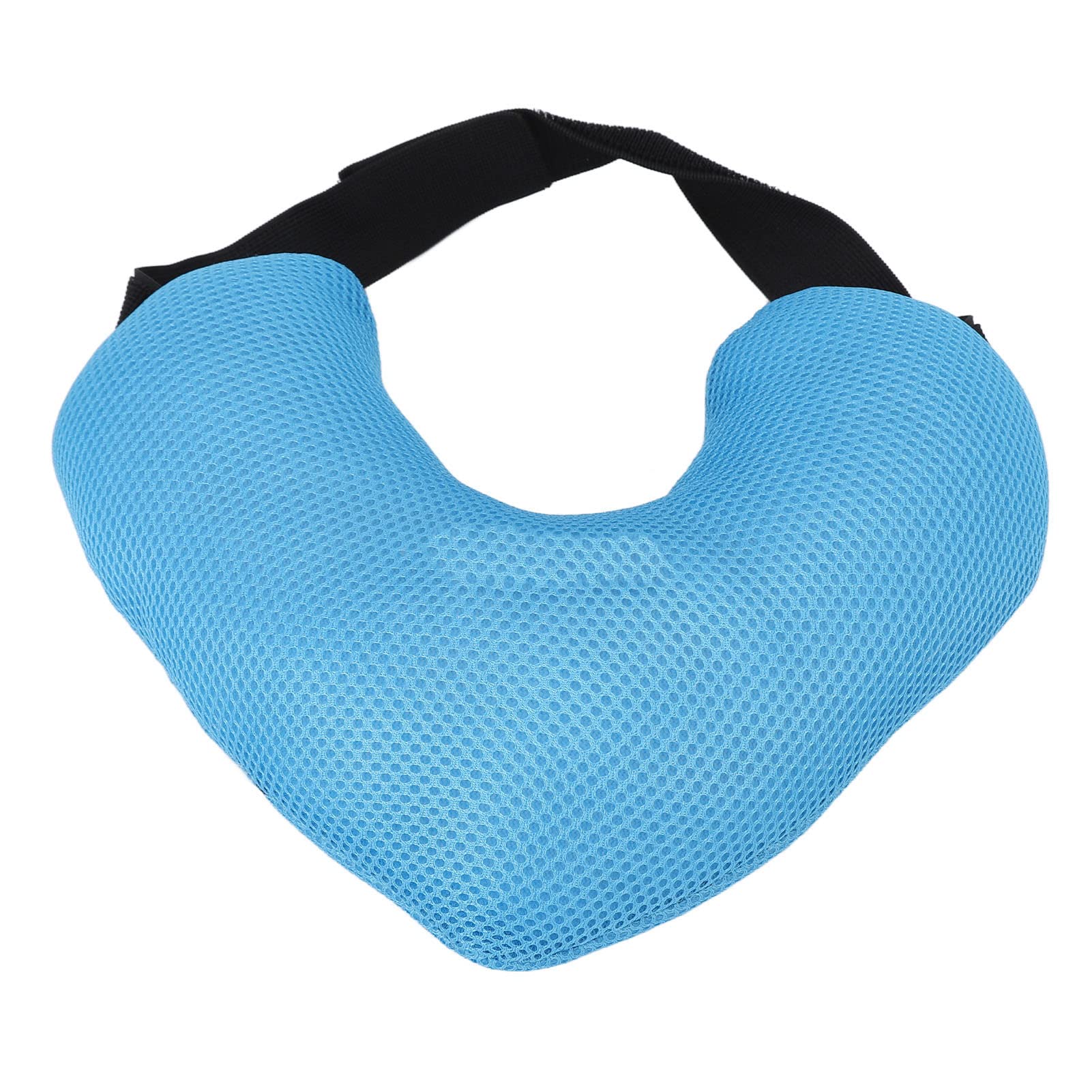 Oreiller de Mastectomie, Oreiller en Coton Doux et Respirant avec Sangle Réglable pour Soulager la Pression, Prévenir L'inflammation du du Sein(Bleu)