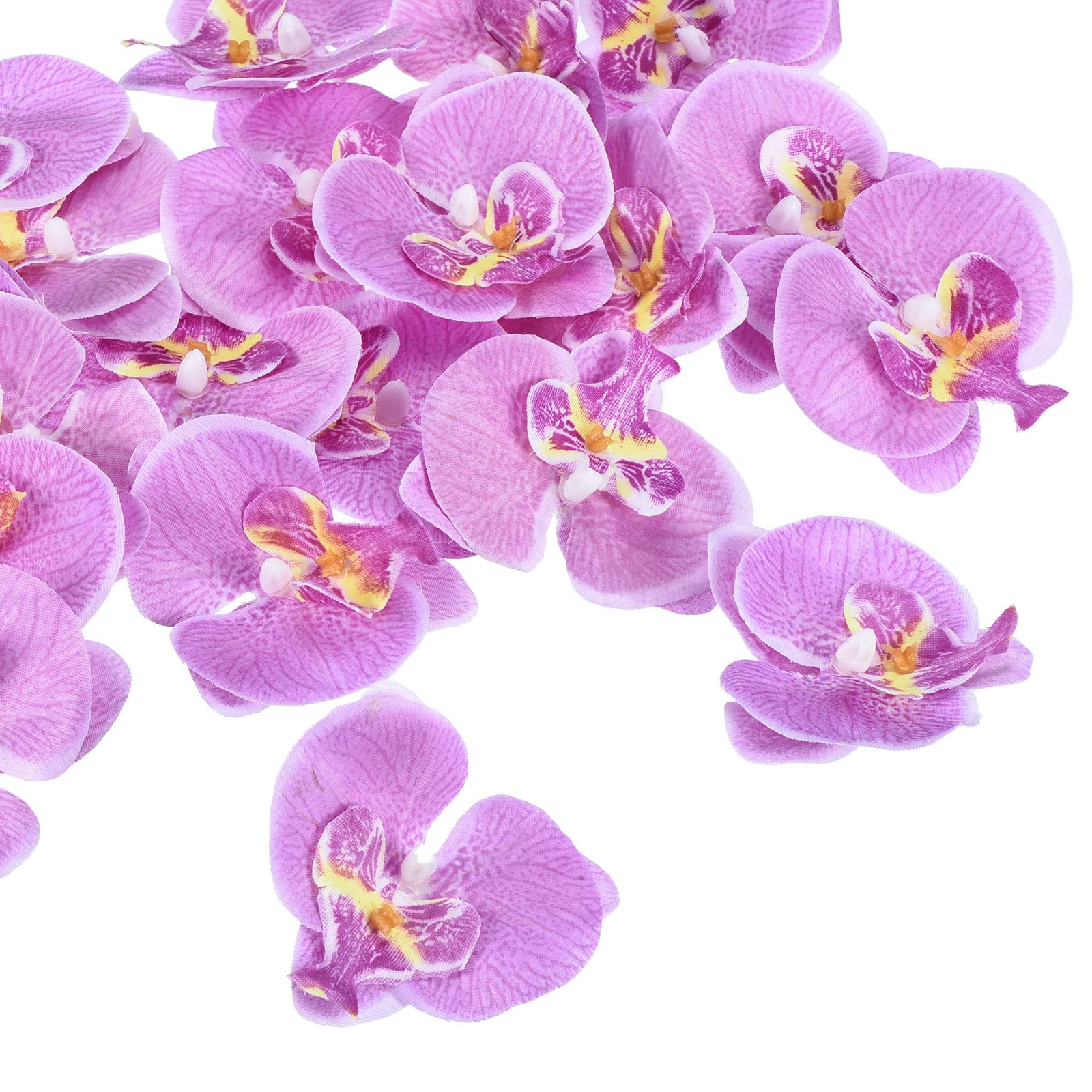 PATIKIL 2.8" Artificial Orchid Flower Heads