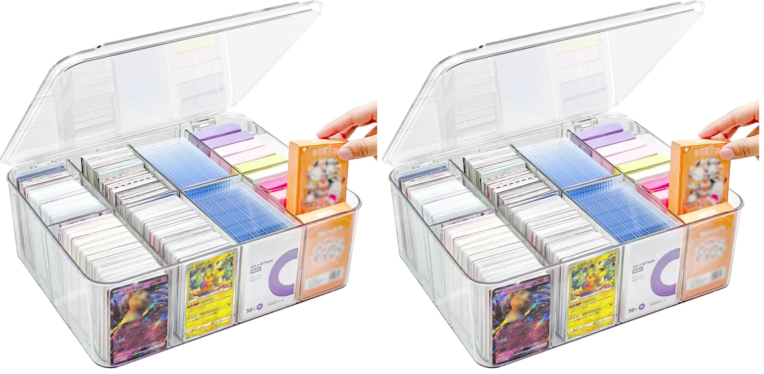 Amazon.co.jp: Mirasizuku カードケース トレカ 大容量 ポケモンカード