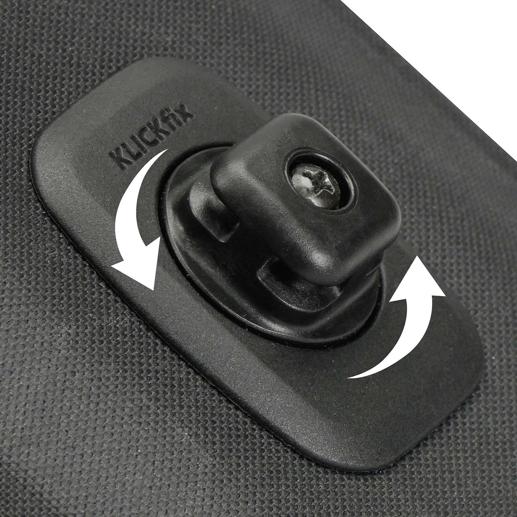 KLICKFix Borsa per telefono unisex per adulti Light M Custodia in tessuto per smartphone, Nero, M