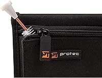 Vista 7 de Protec Bolsa de boquilla de trombón doble con cierre de cremallera