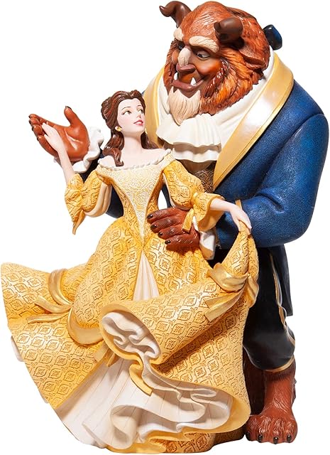 Enesco Disney Showcase Couture de Force Beauty and the Beast Dance Figurine, 10.24 Inch, Multicolor