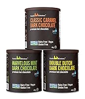 Vista 6 de Castle Kitchen Double Dutch Mezcla Premium de Cacao Caliente de Chocolate Negro - Sin Lácteos, Vegano, a Base de Plantas, Sin Gluten, Proyecto